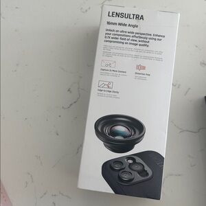 LensUltra 16mm Wide Angle Lens - Black